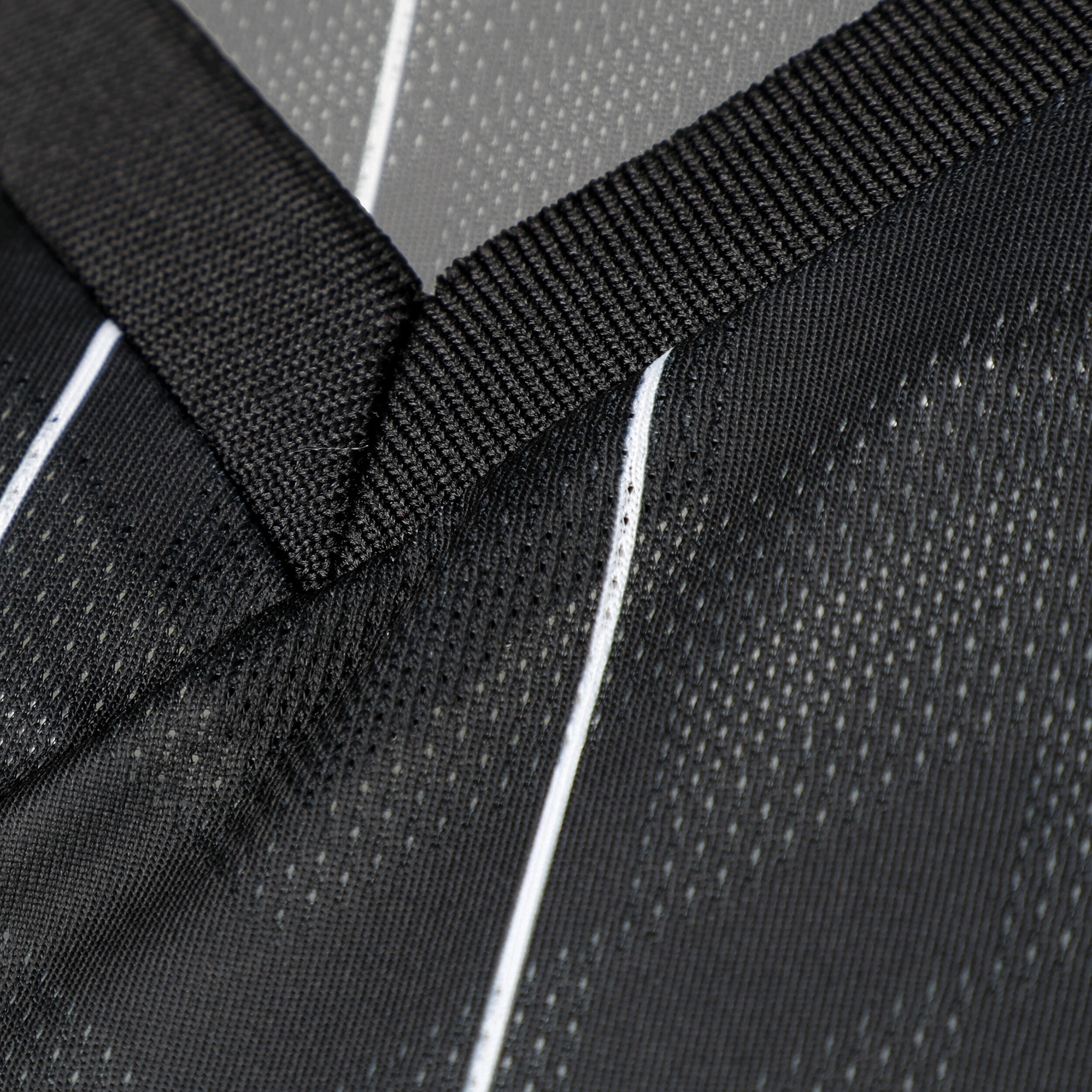 Tennis-Point Stripes Polo Edition Spéciale Hommes - Noir , Blanc