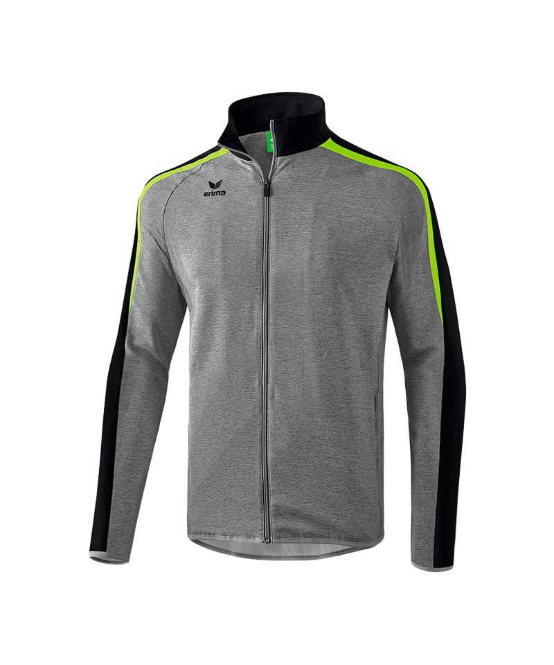 Erima Liga 2.0 Präsentationsjacke Grau Schwarz