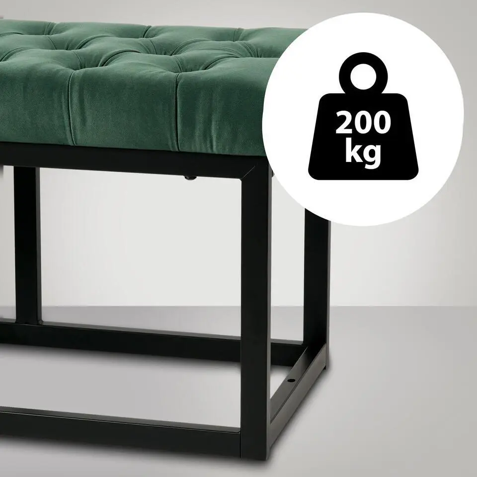 CLP 2-zits Bankje Polson 150 cm - groen