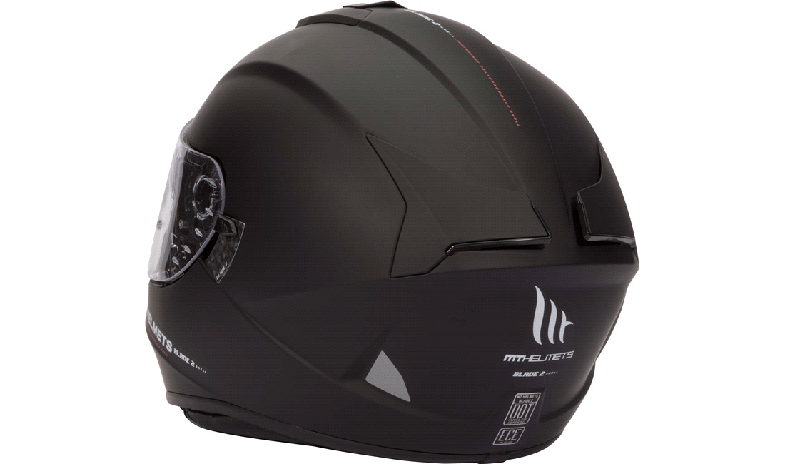 Styrthjelm fullface m/solbrille MT Blade2 SV matsort str. XL