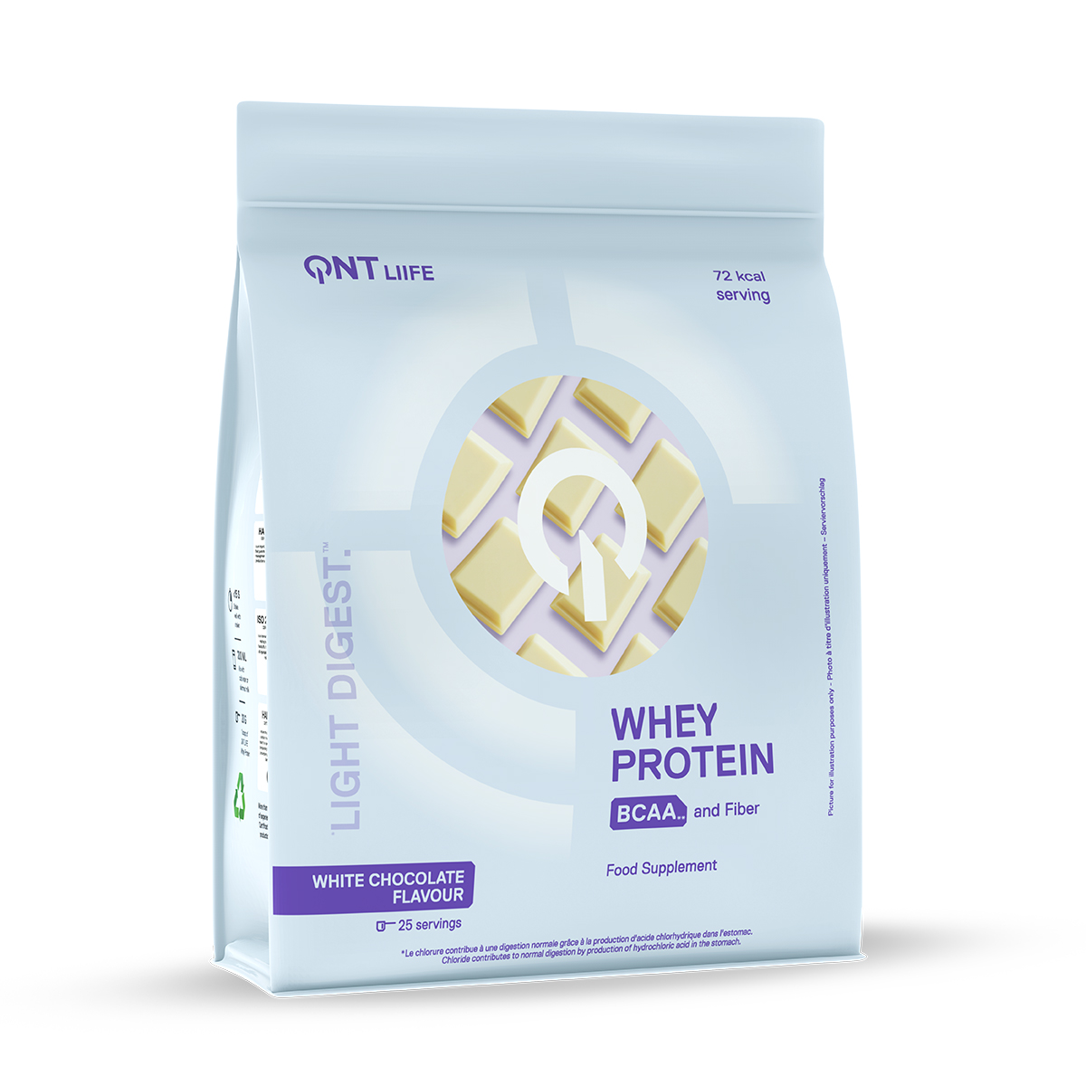 QNT Light Digest Whey Protein White Chocolate 500 g