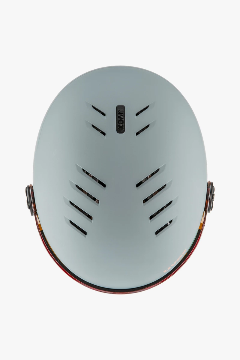 uvex rocket visor Kinder Skihelm