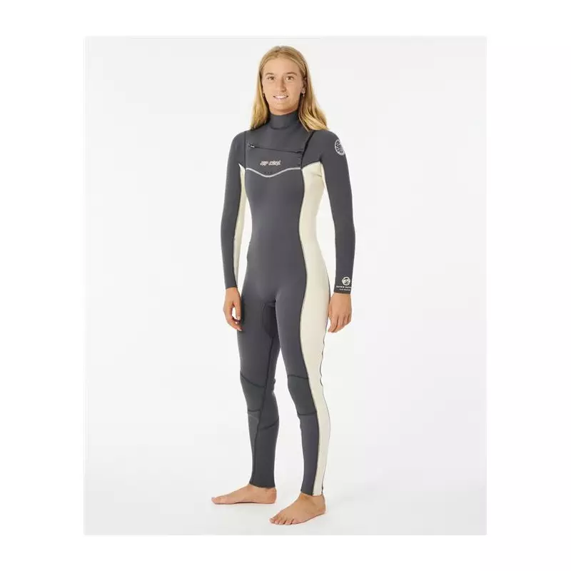 Combinaison intégrale femme RIPCURL Wms Omega Bz Stm 43 Gb Charcoal Grey