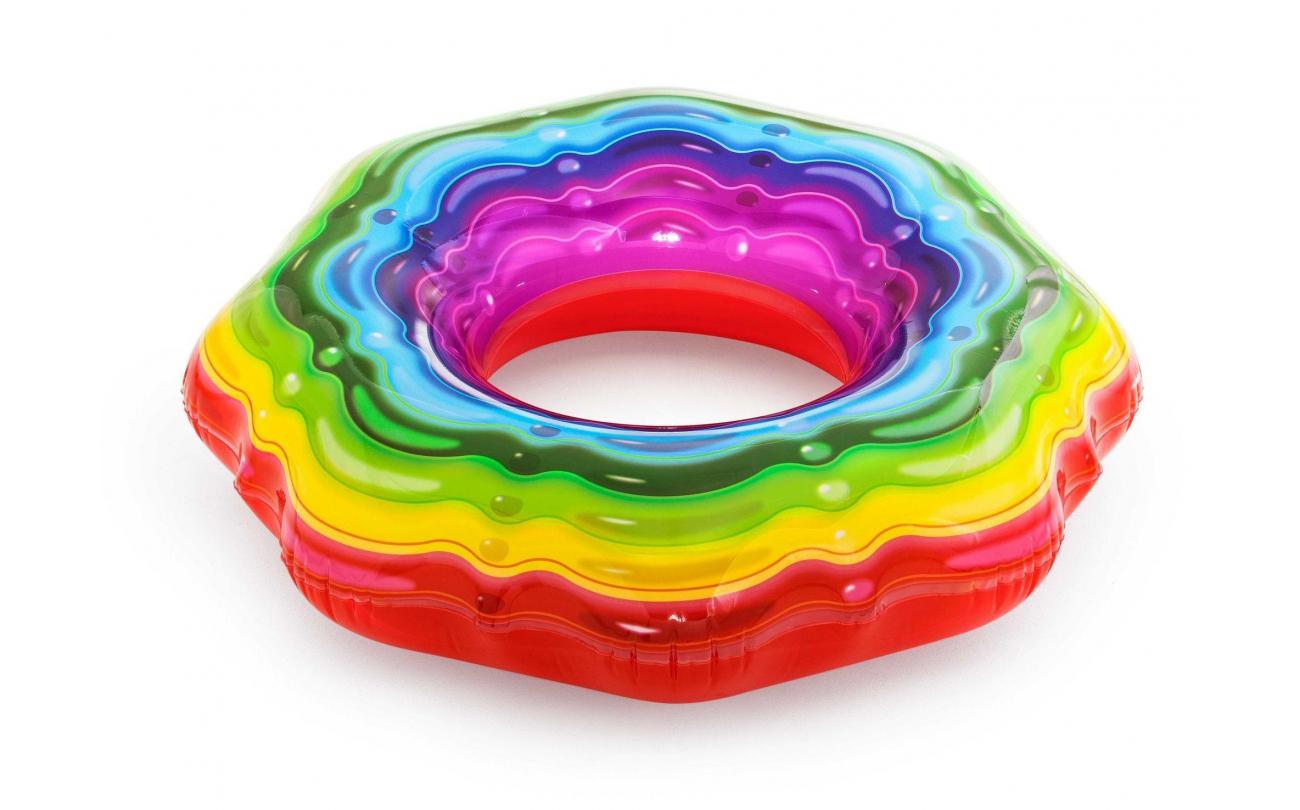 Regenboog zwemring 115cm