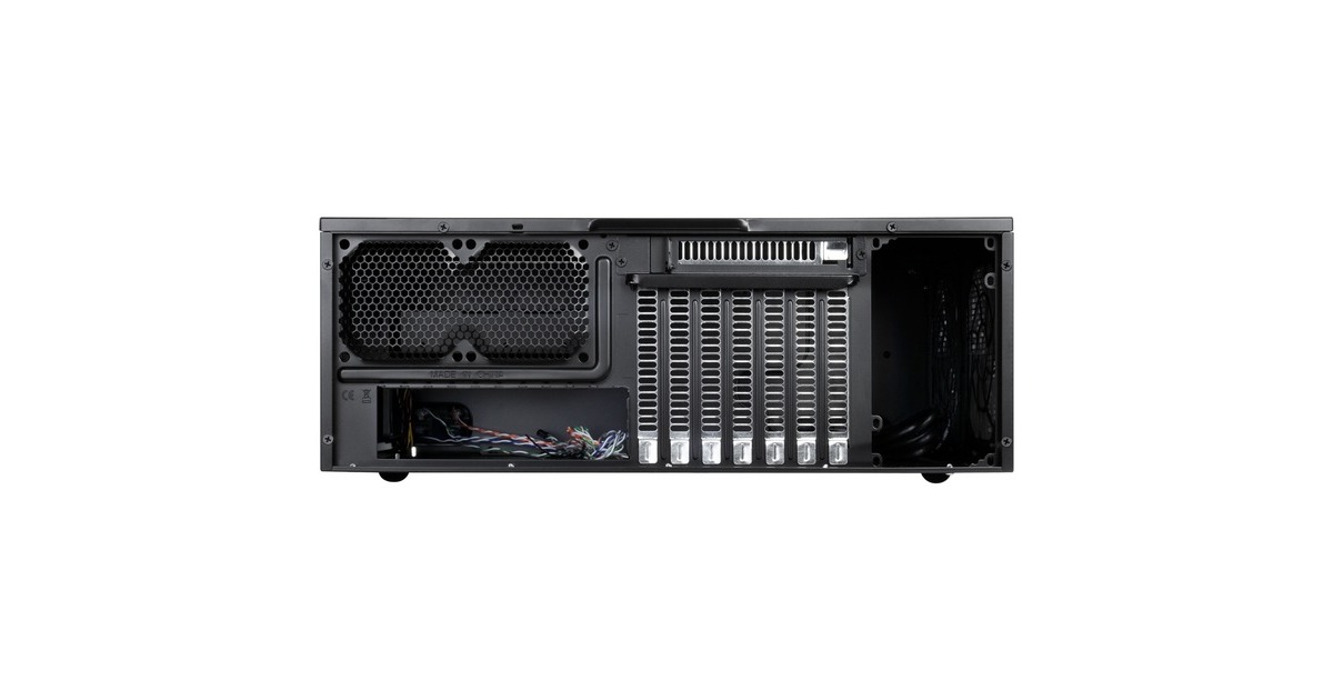 SilverStoneSST-GD09B-C HTPC behuizing  (Zwart | 1x USB-A | 1x USB-C)