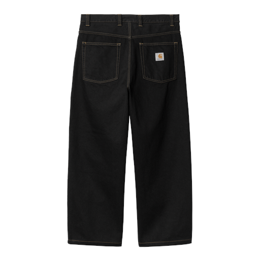 Carhartt WIP Brando Bukser, Black (Rinsed), XS