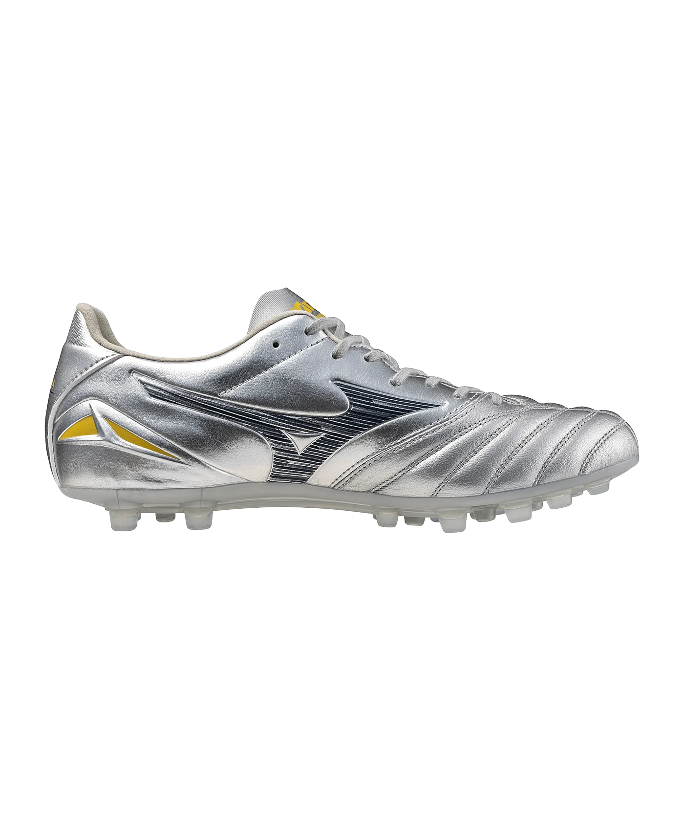 Mizuno Morelia Neo IV Pro AG Platinum Silver Silber F04