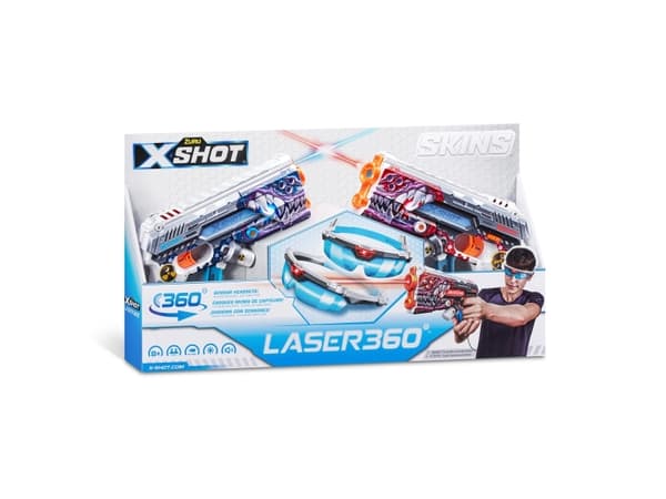 XShot Laser Skins 360 - Laser Gun Set
