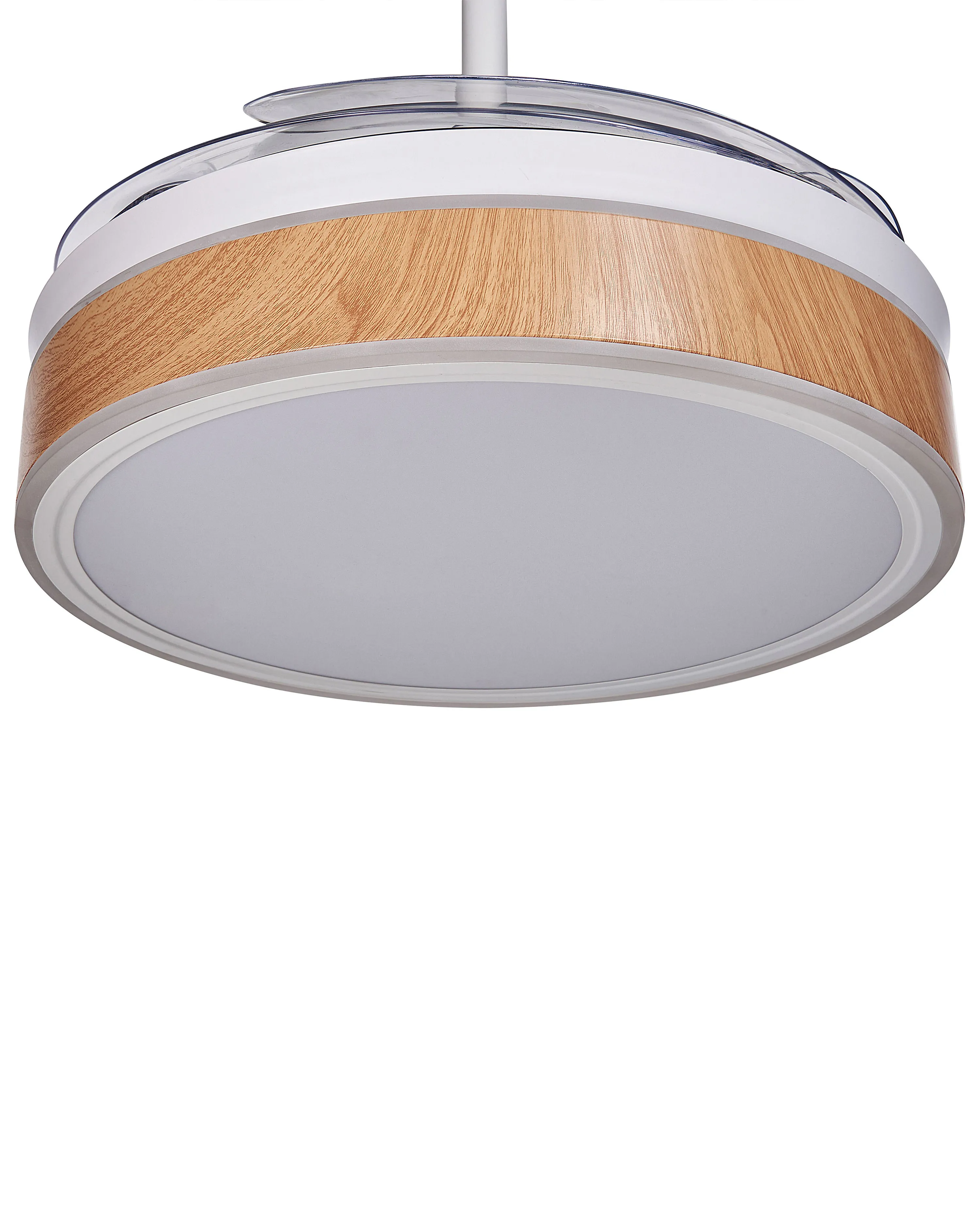 Plafondventilator met verlichting FREMONT met afstandsbediening LED Wit