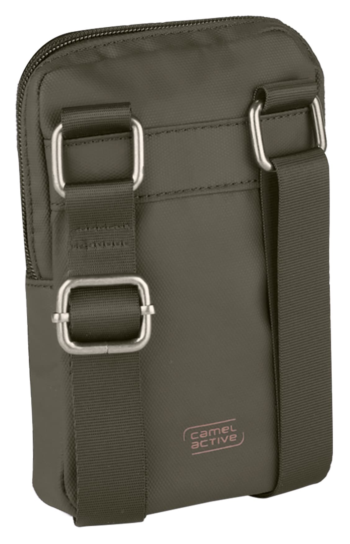 camel active Handytasche »Explore« wasserabweisendes recyceltes Nylon und reflektierende Reissverschlüsse