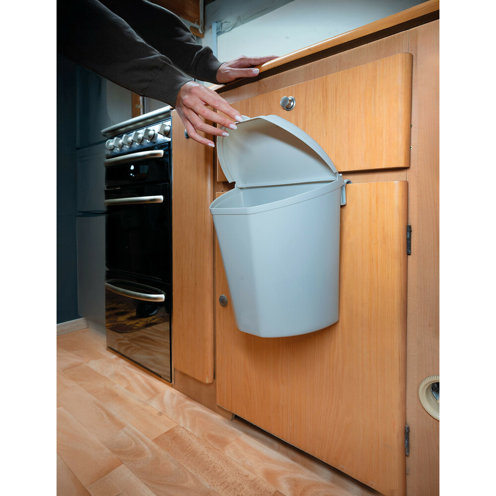 Lampa afvalbak met deksel - 6 liter