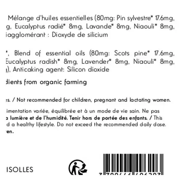 Pastilhas Belle & Bio Respiration Bio 100