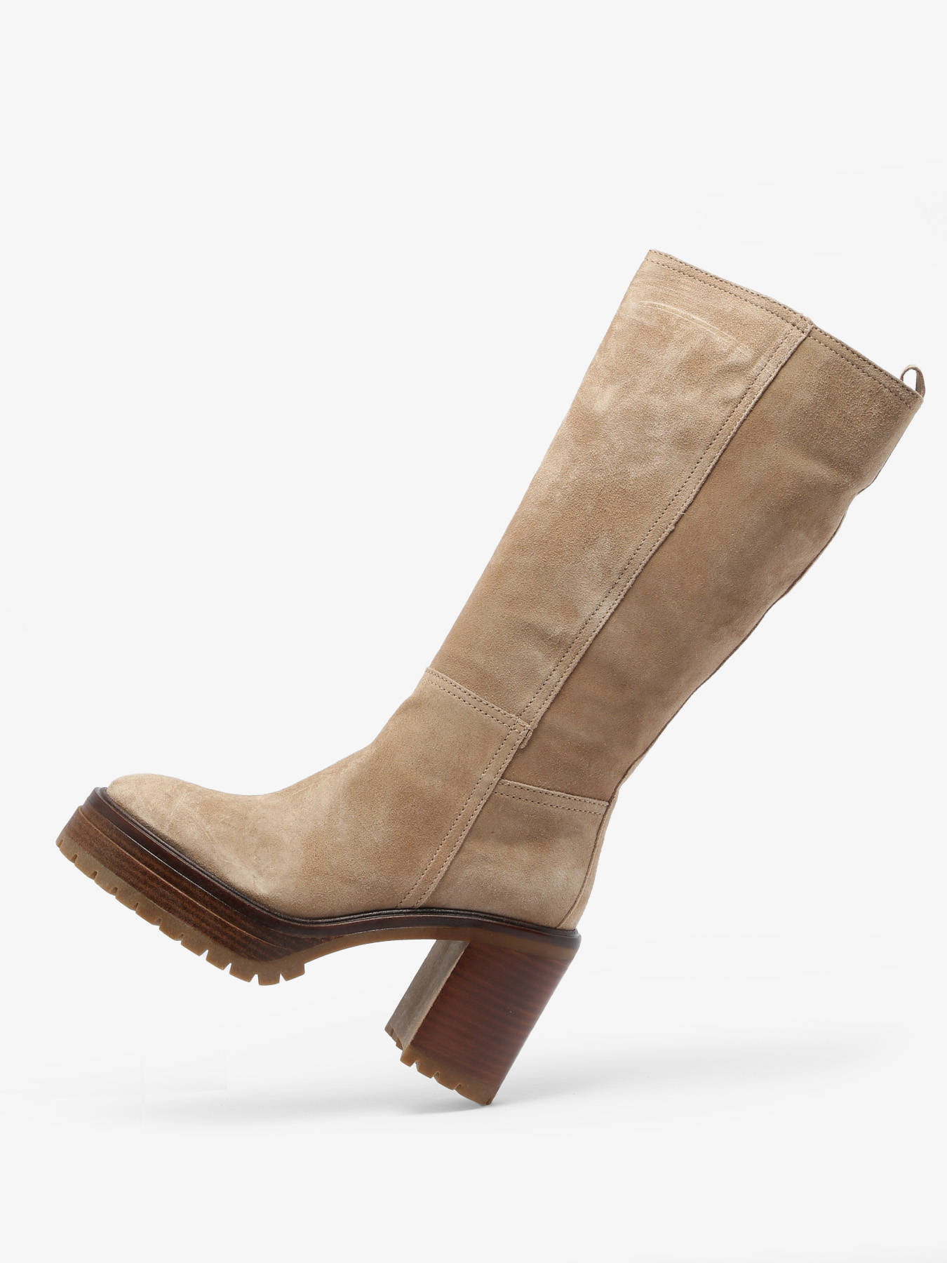 Bottes  talon en cuir ALPE