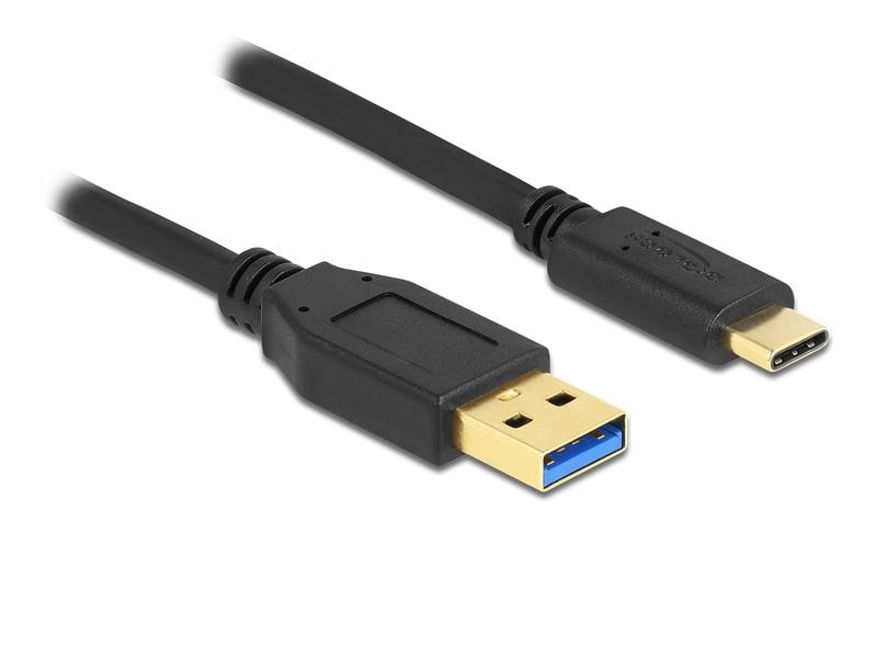 Delock USB 3.1-Kabel USB A - USB C 2 m SuperSpeed USB (USB 3.2 Gen 1) Kabel Typ-A zu USB Type-C 2 m