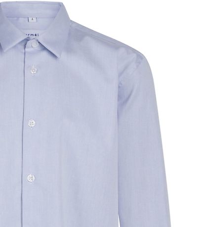 Grunt Hemd - Tex - Twill - Blue