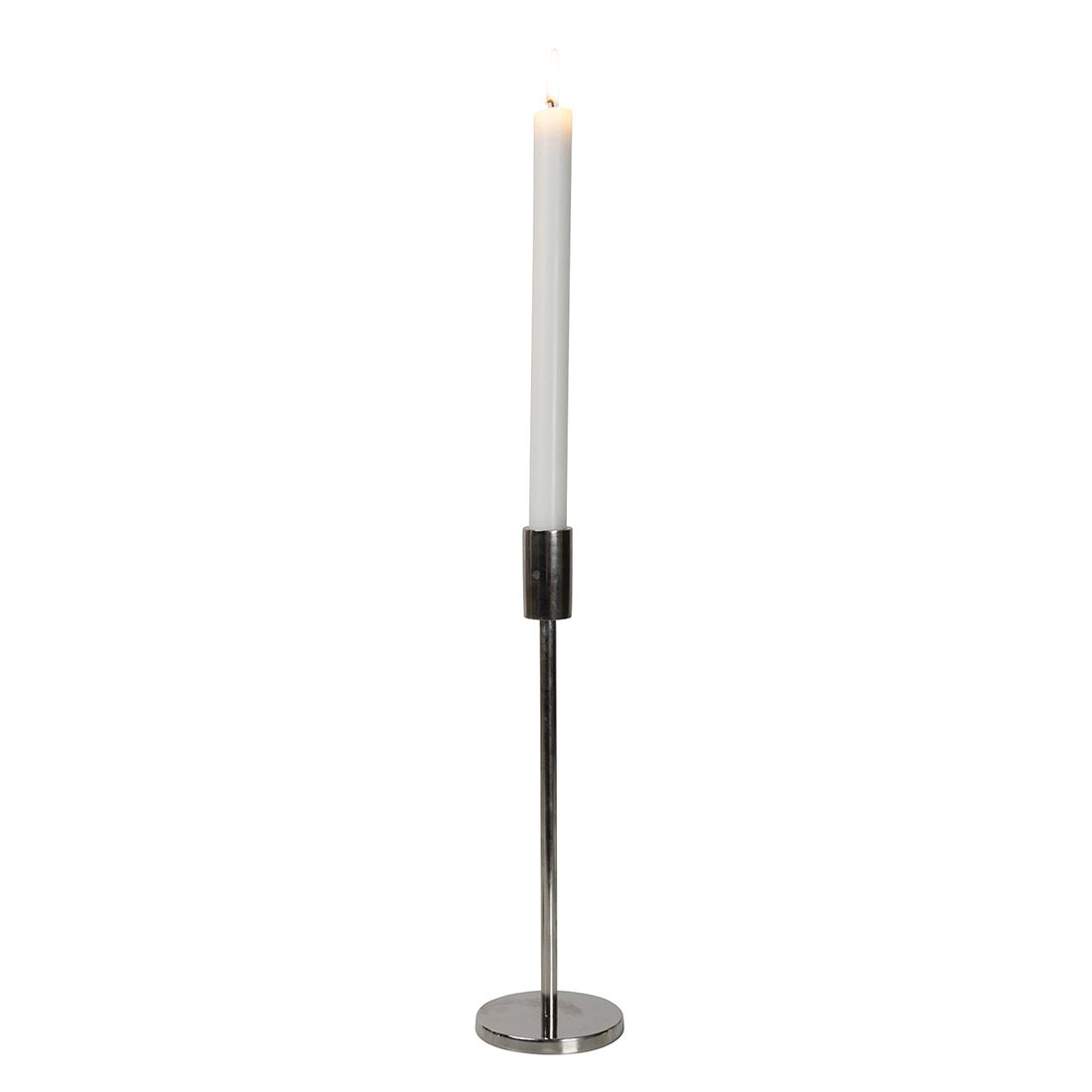 Lysholder Florine sølv 30cm