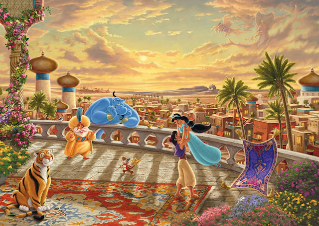 Disney, Jasmine Dancing in the Desert Sunlight, 1000 brikker Schmidt
