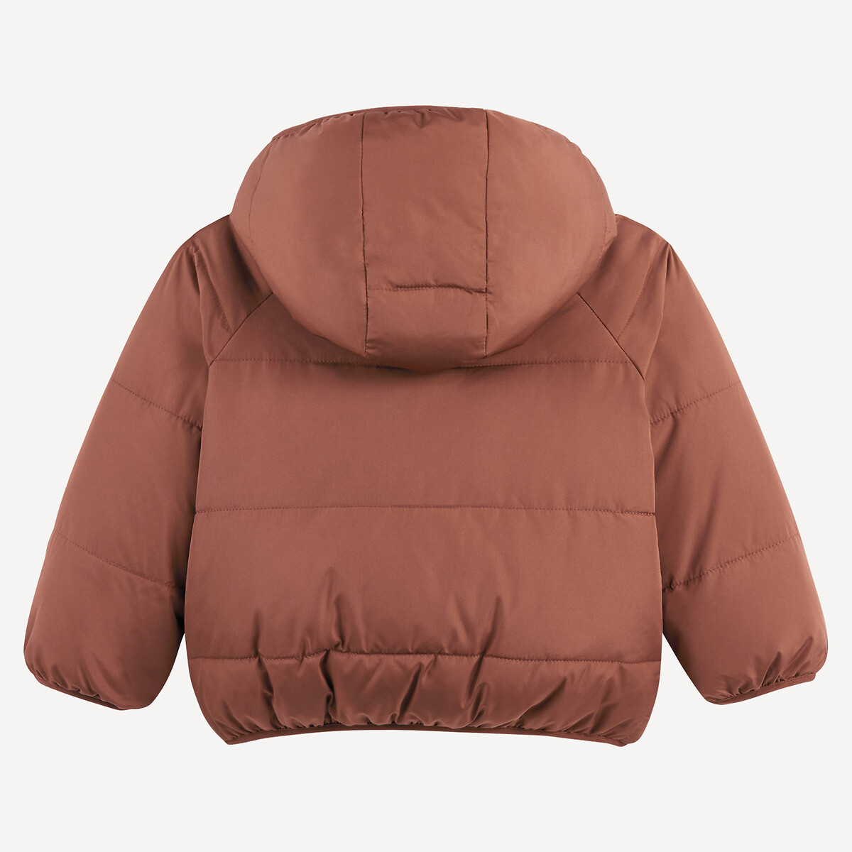 COLEÇÕES LA REDOUTE<br>Jaqueta quente reversível de plumas com capuz