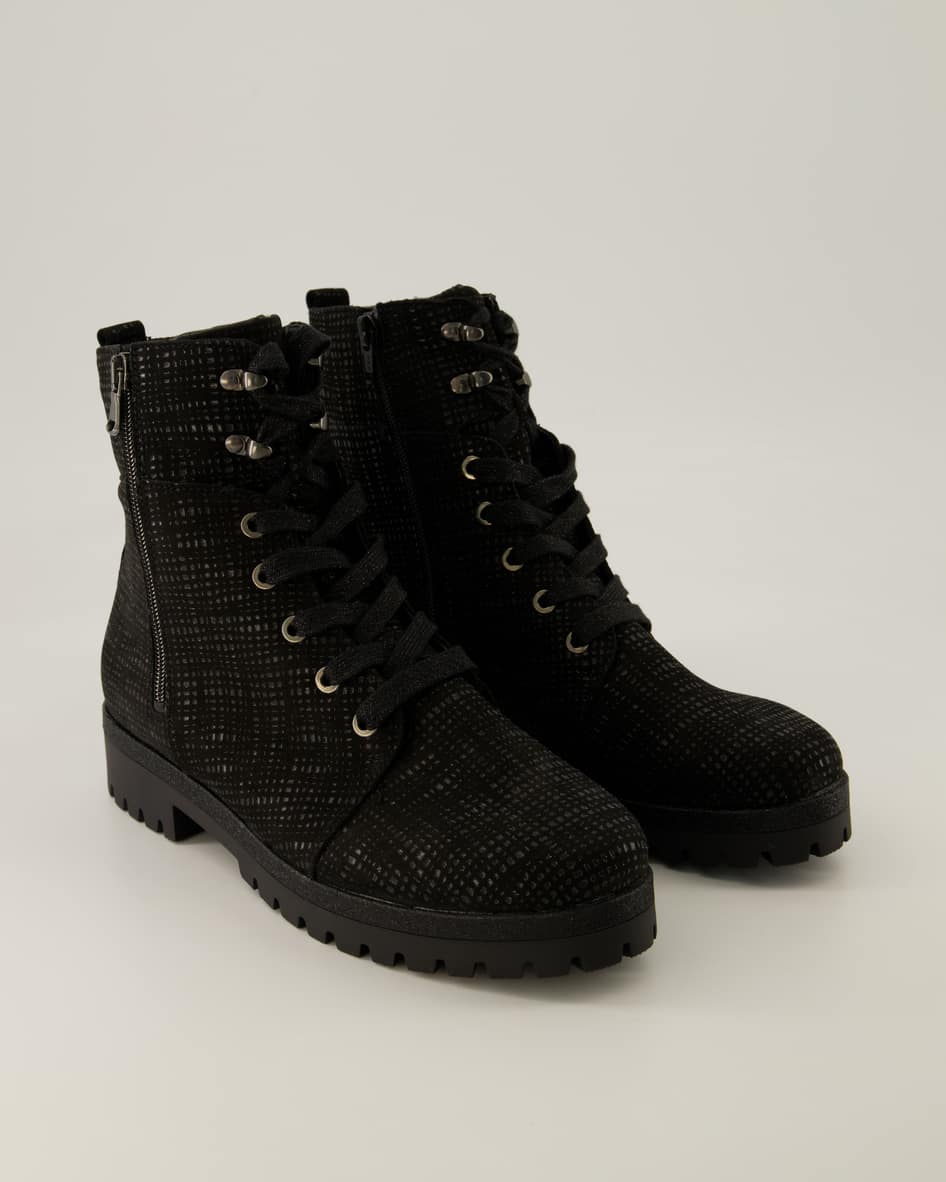 Waldläufer Hanako Stiefeletten in Schwarz