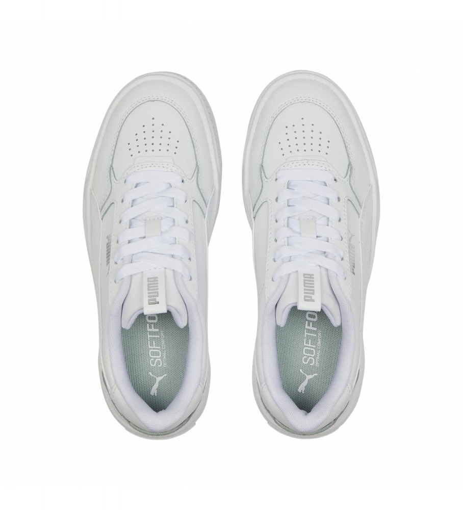 Tênis Puma Karmen Rebelle Branco - Altura da plataforma: 4,5 cm -