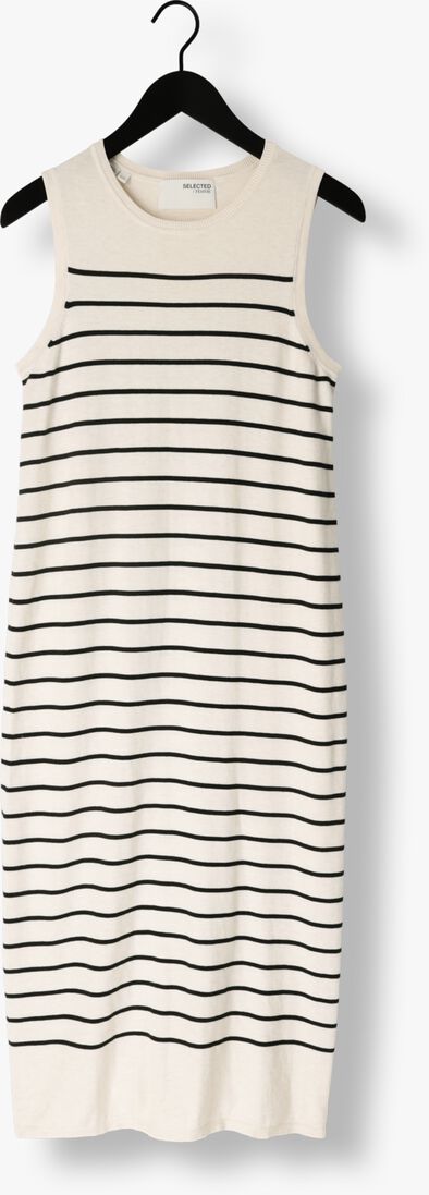 SELECTED FEMME beige selected femme maxi jurk slfberga sl knit dress