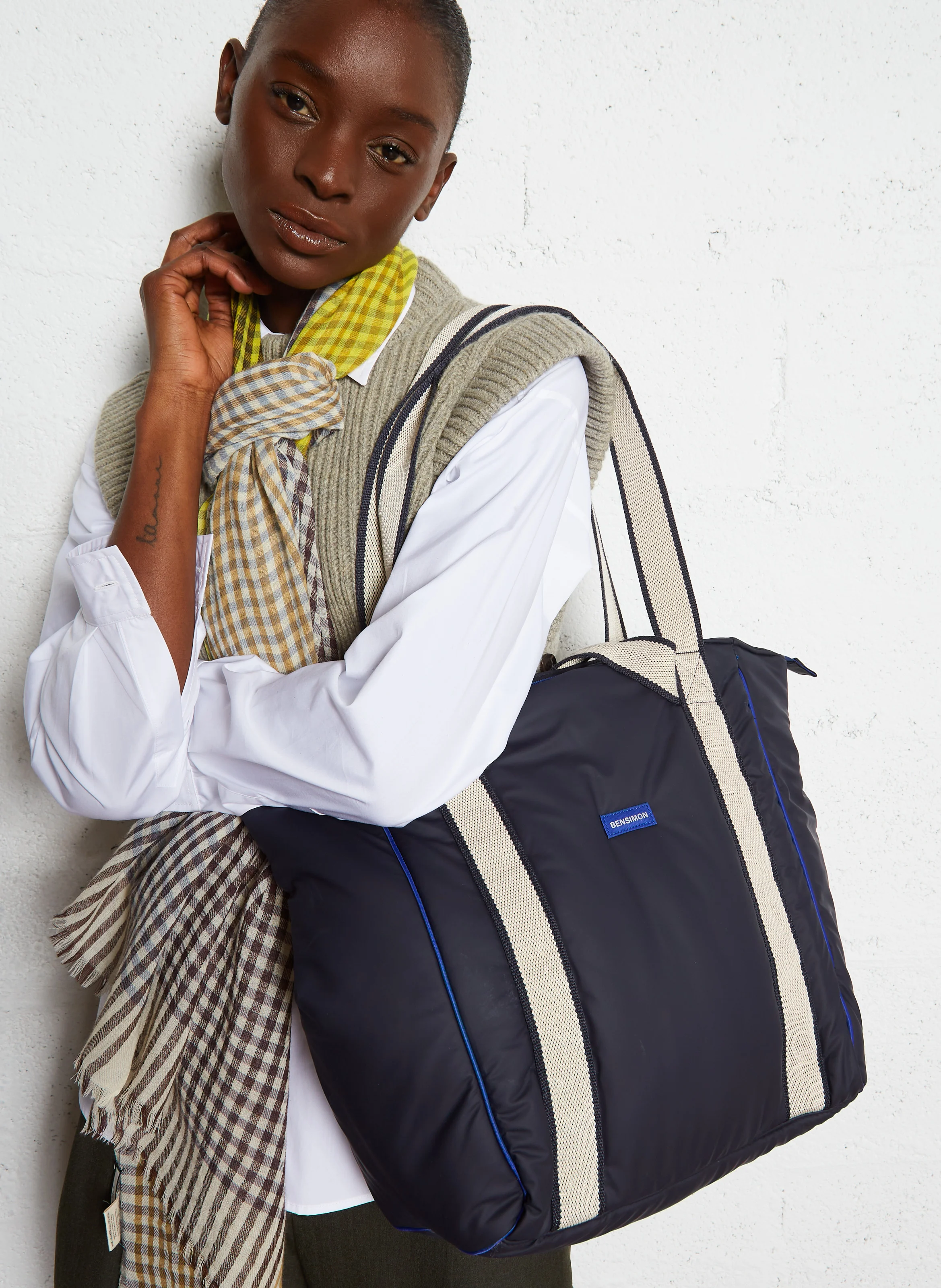 MONTREAL - Sac shopping| Bleu