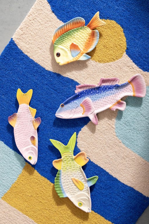 &klevering Fish serveerschaal Perch