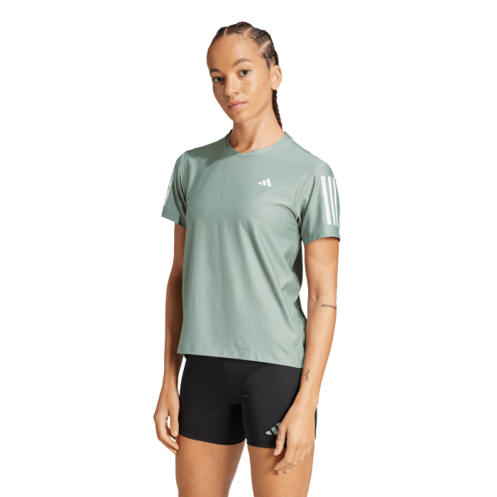 adidas Dame T-shirts Own The Run B Running T-shirt Grøn