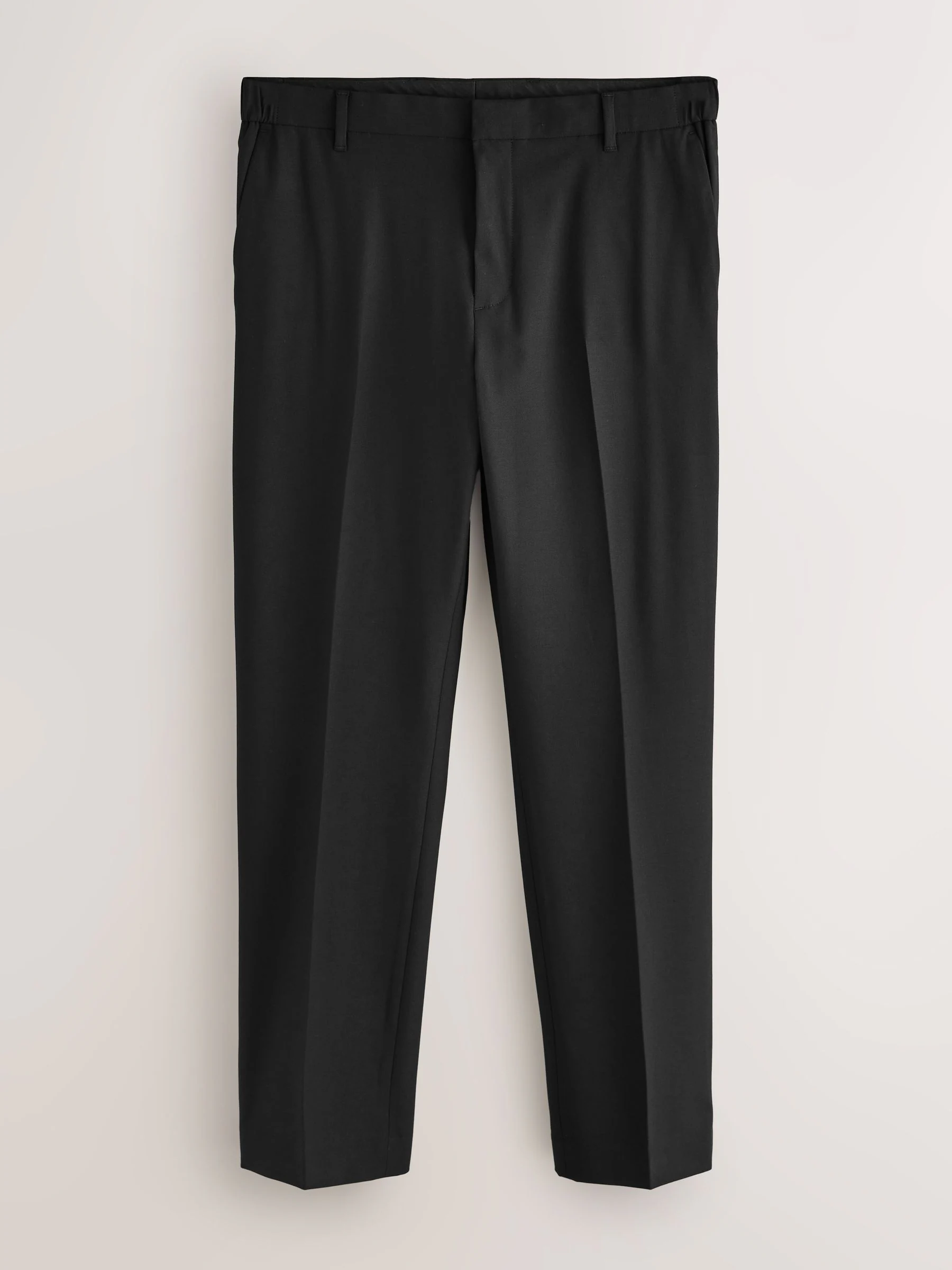 Zwart - Slim Fit - Motionflex Textured Tuxedo Trousers With Side Tape