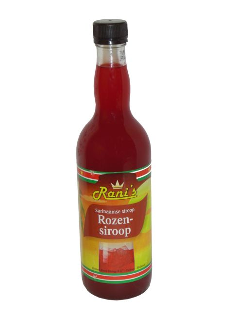 Rani's Surinaamse Rozen Siroop 700ml