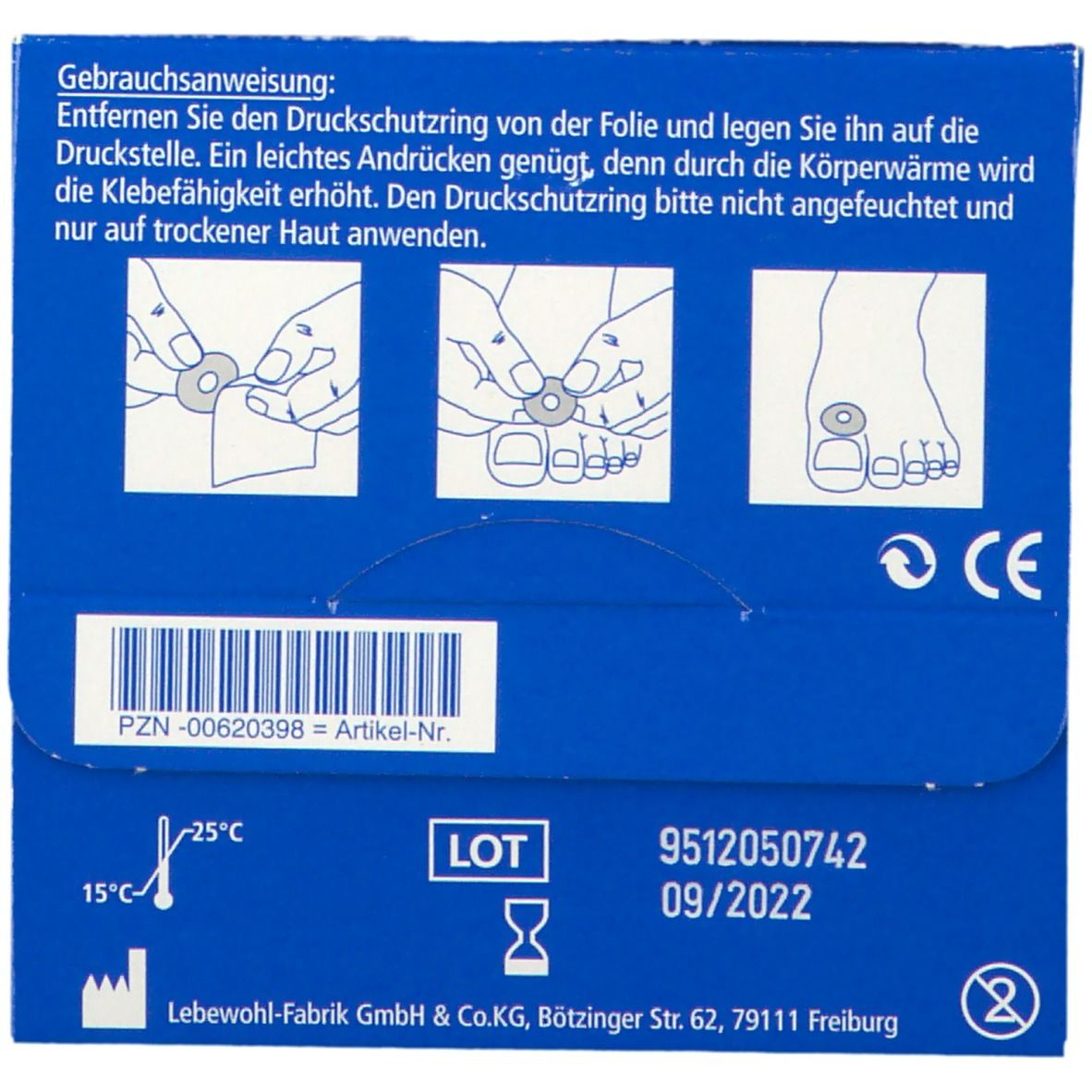 LEBWOHL® Druckschutzringe oval