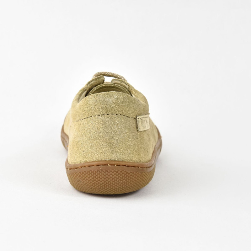 Naturino Naturino Barefoot Bira Suede Glitter Platinium