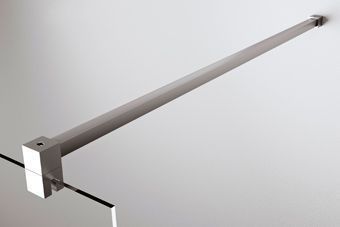 Novellini Giada H muursteun 150cm chroom