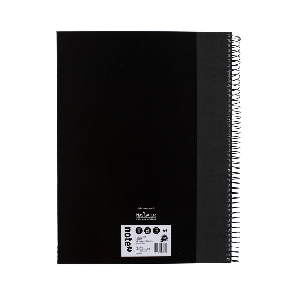 Caderno Espiral A4 Pautado (várias cores)