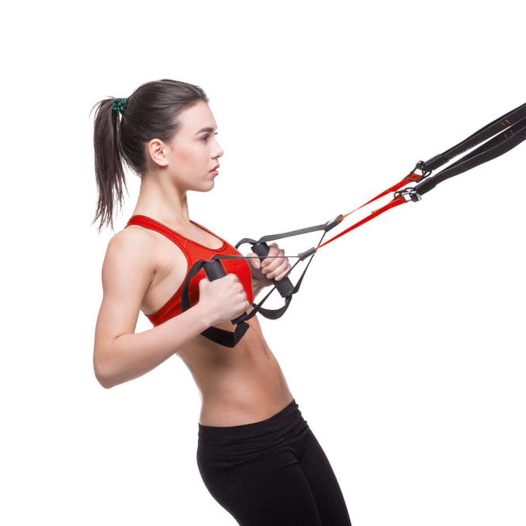 Faixa de resistência Iron Gym preta