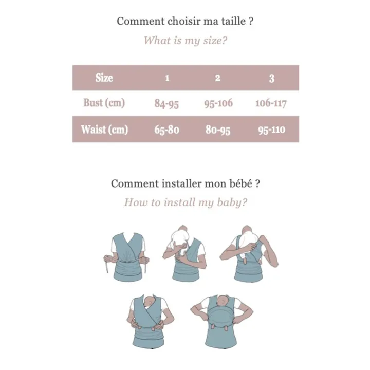 Mama Hangs Porte-bébé Carry&Pack | Noir