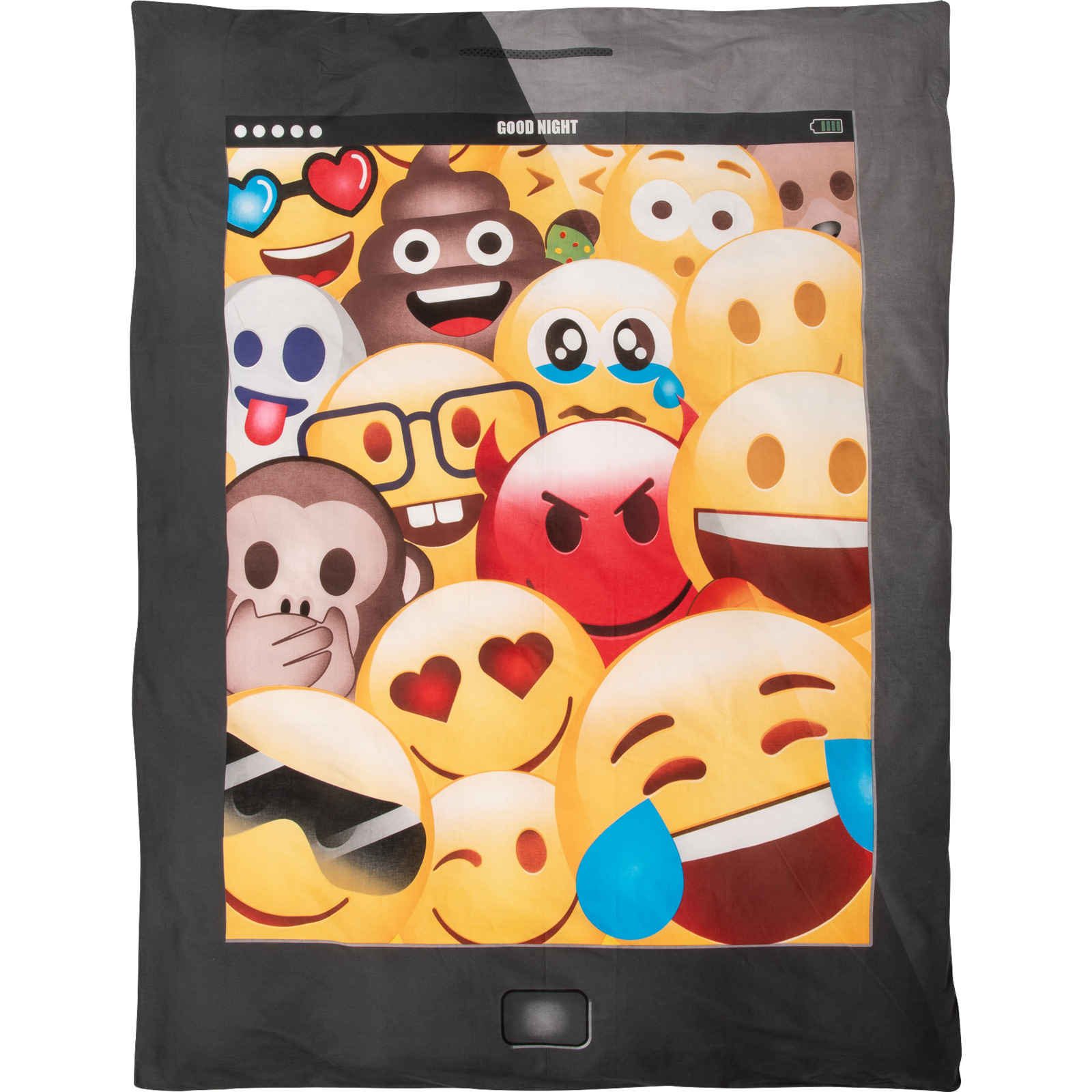 Bettwäsche Emoji Standby