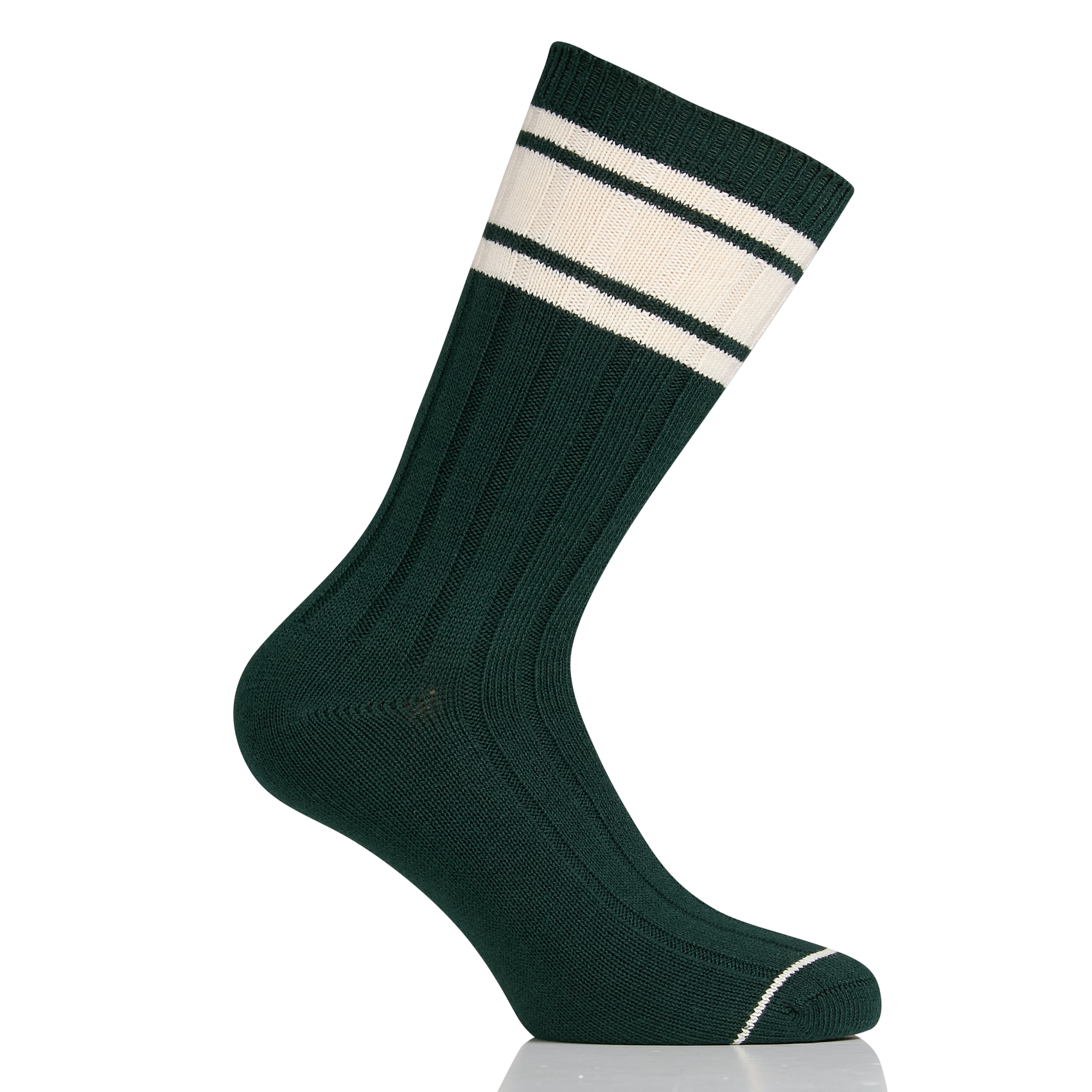 MALISSA - Chaussettes imprimée de sport| Vert