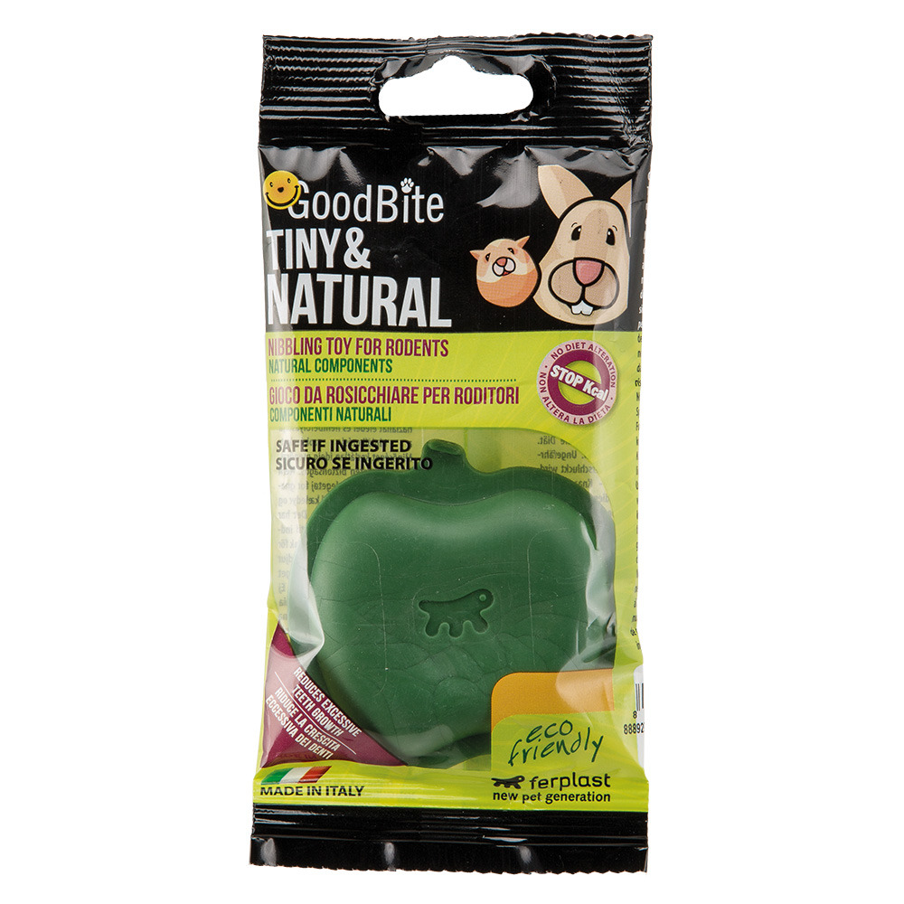 Rongeurs lapins jeu à ronger ferplast tiny&natural apple atoxique