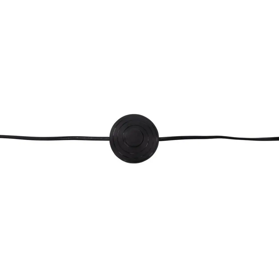 Svea - Nala vloerlamp - 160 cm - linnen - zwart