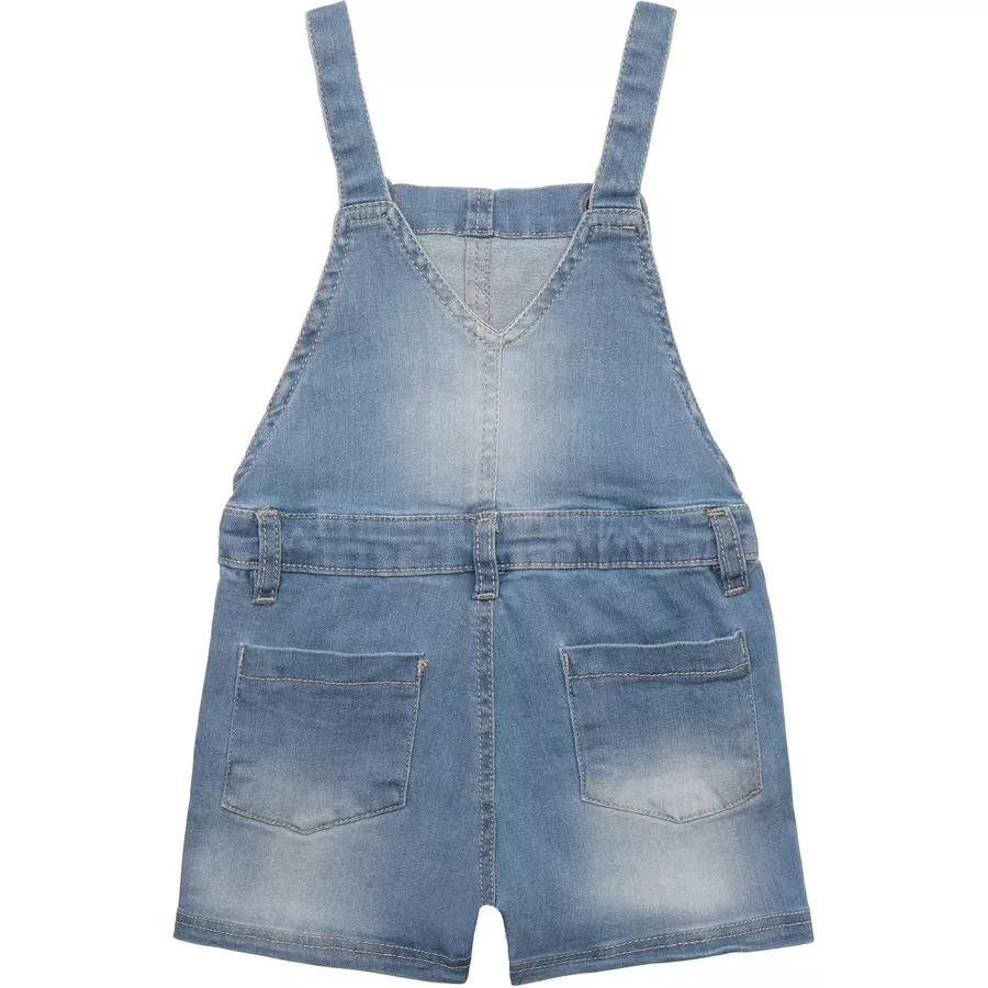 MINOTI Jeanslatzhose Hellblau Meliert