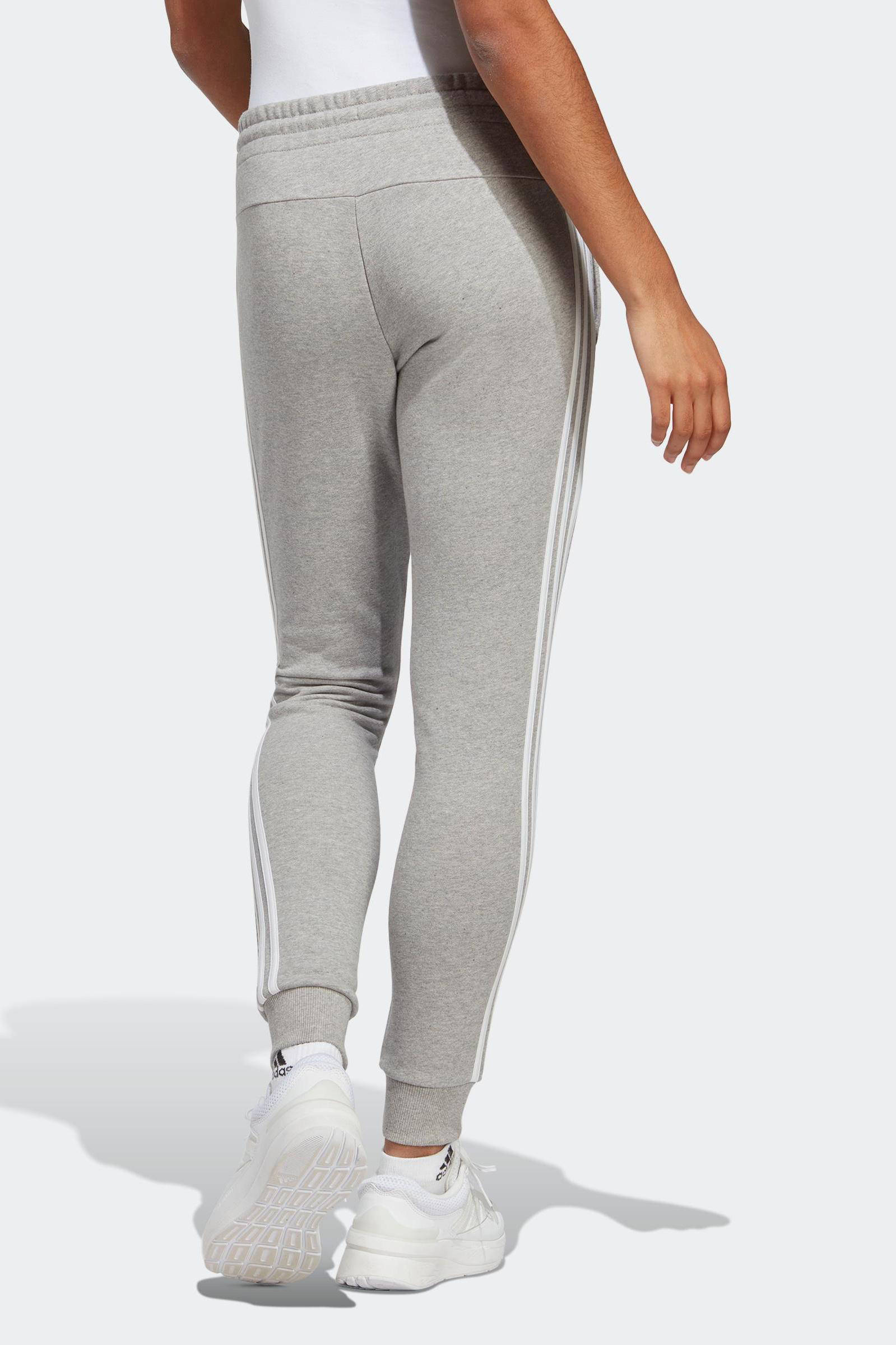 adidas joggingbroek grijs melange/wit