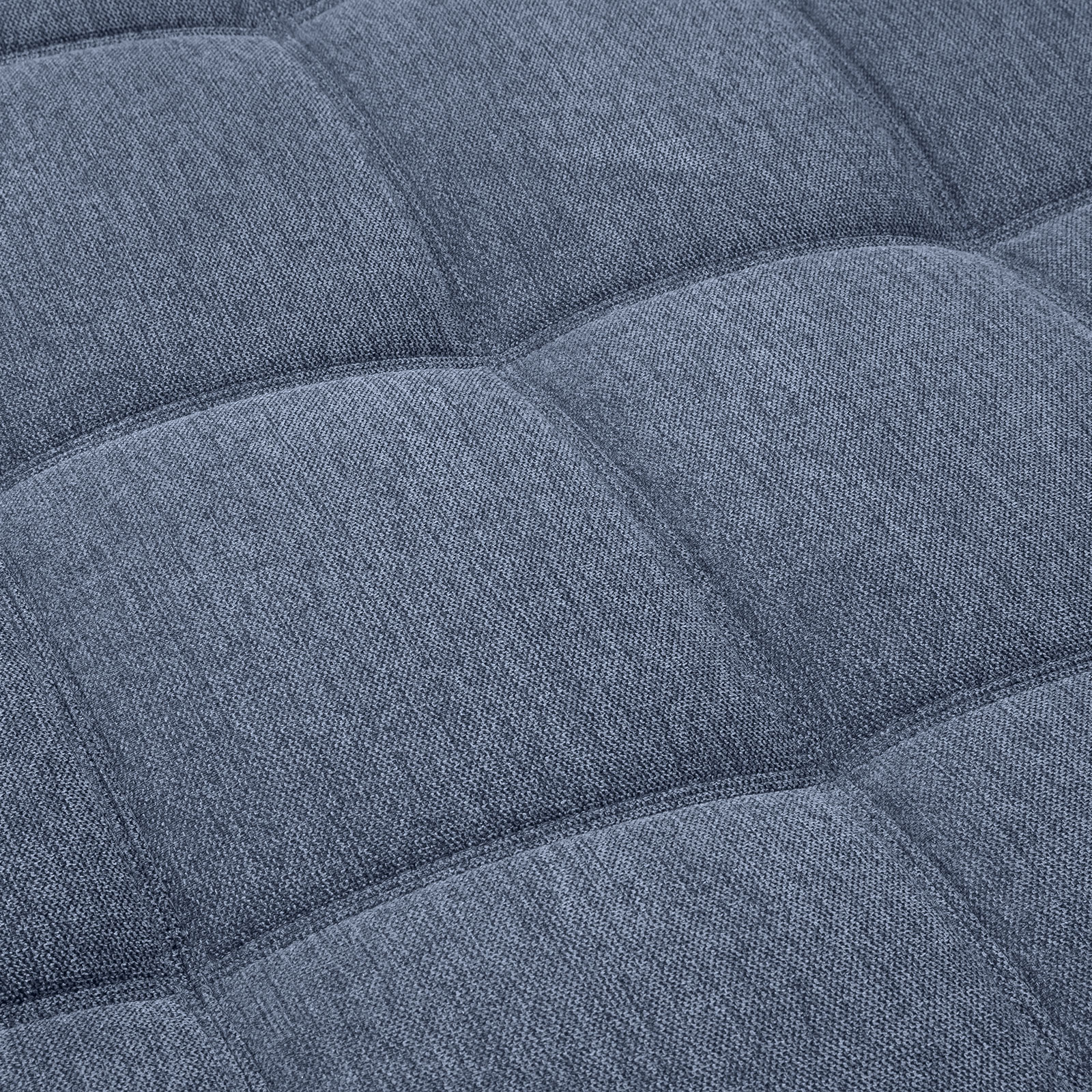 Ecksofa - blau-anthrazit - beidseitig montierbar