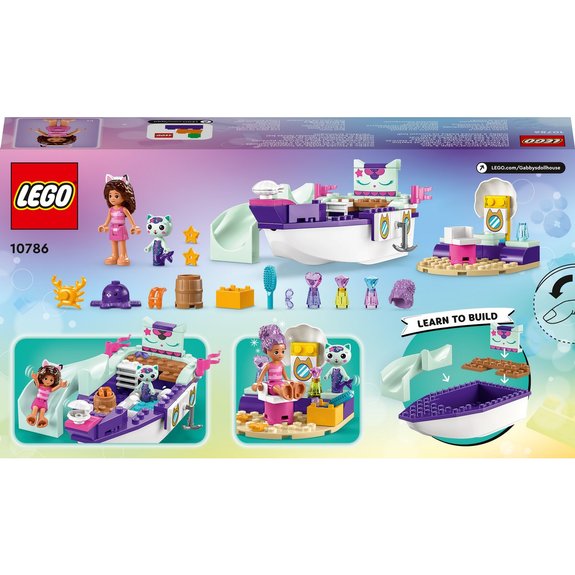 Bateau et spa de Gabby et Marine - Lego Gabby 10786