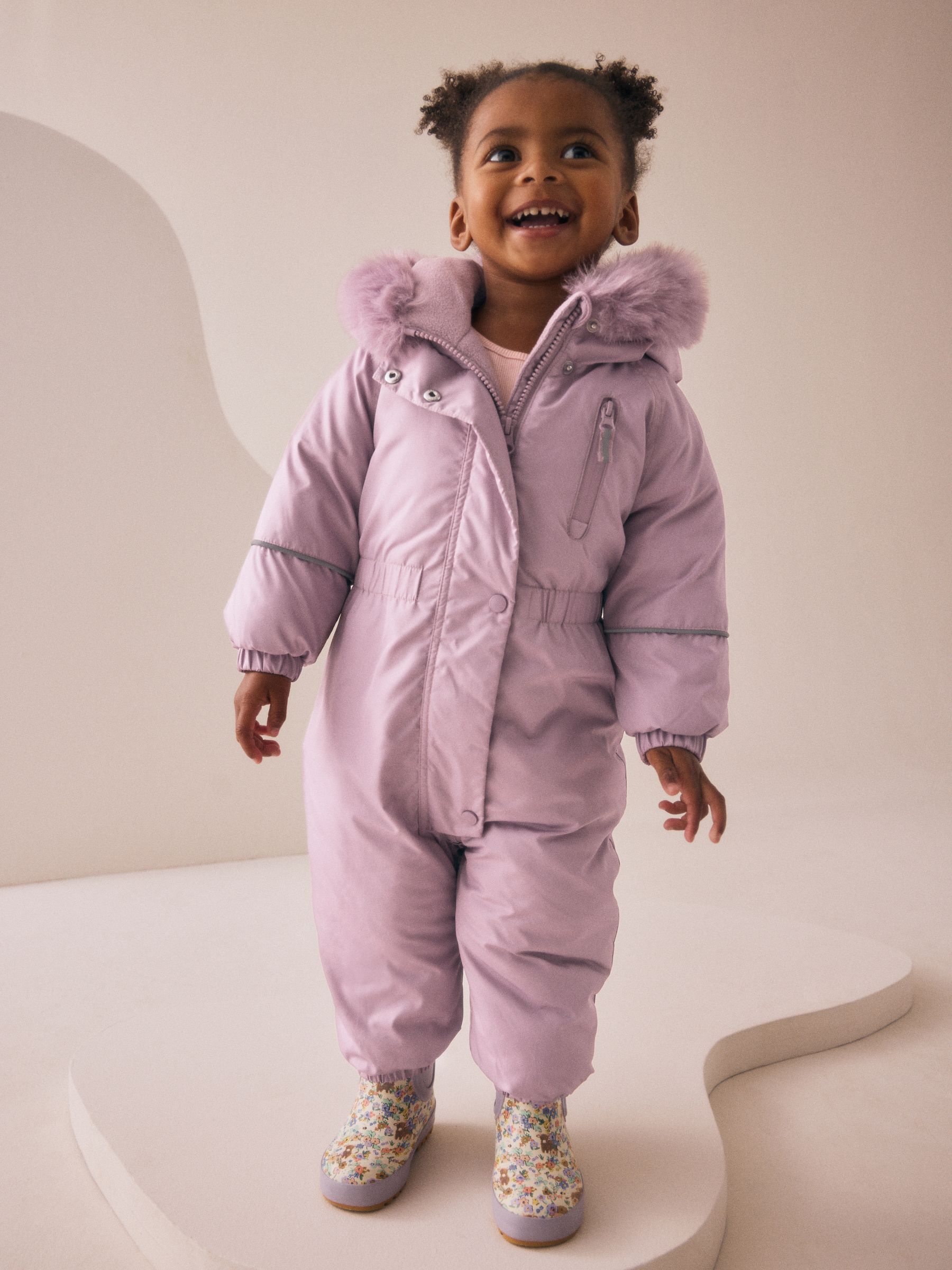 Roze - Regenbestendig sneeuwpak (3 mnd - 7 jr)