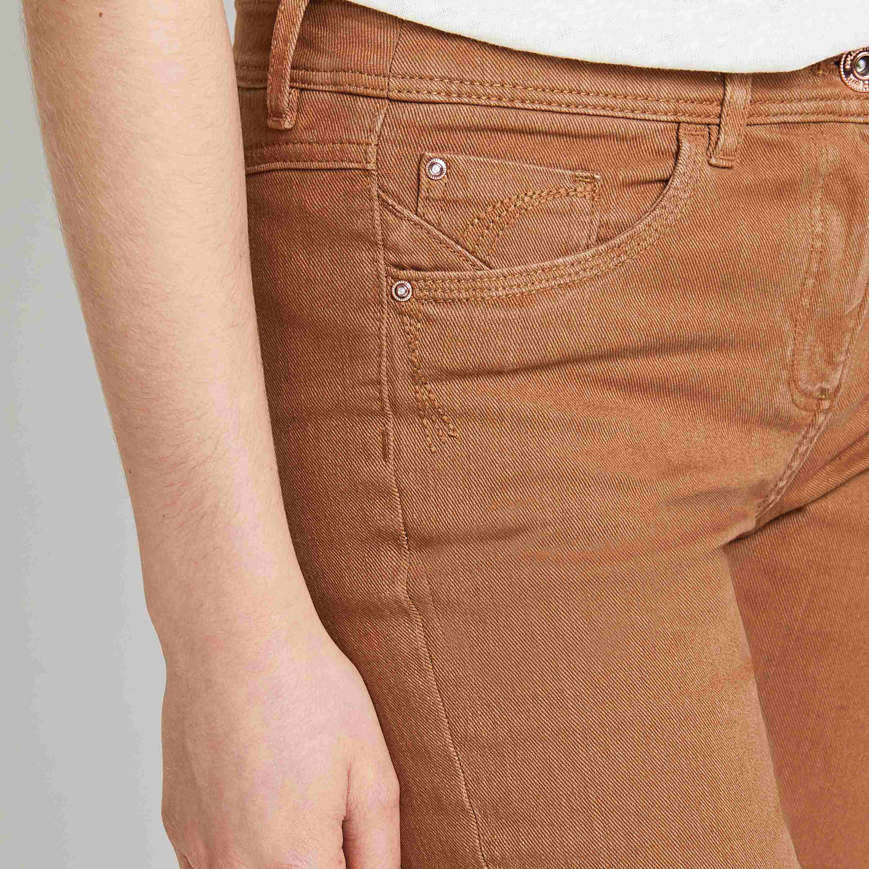 Jean droit JOB femme - MARRON