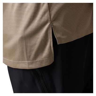 Maillot Manches Courtes Fox Flexair Pro Beige