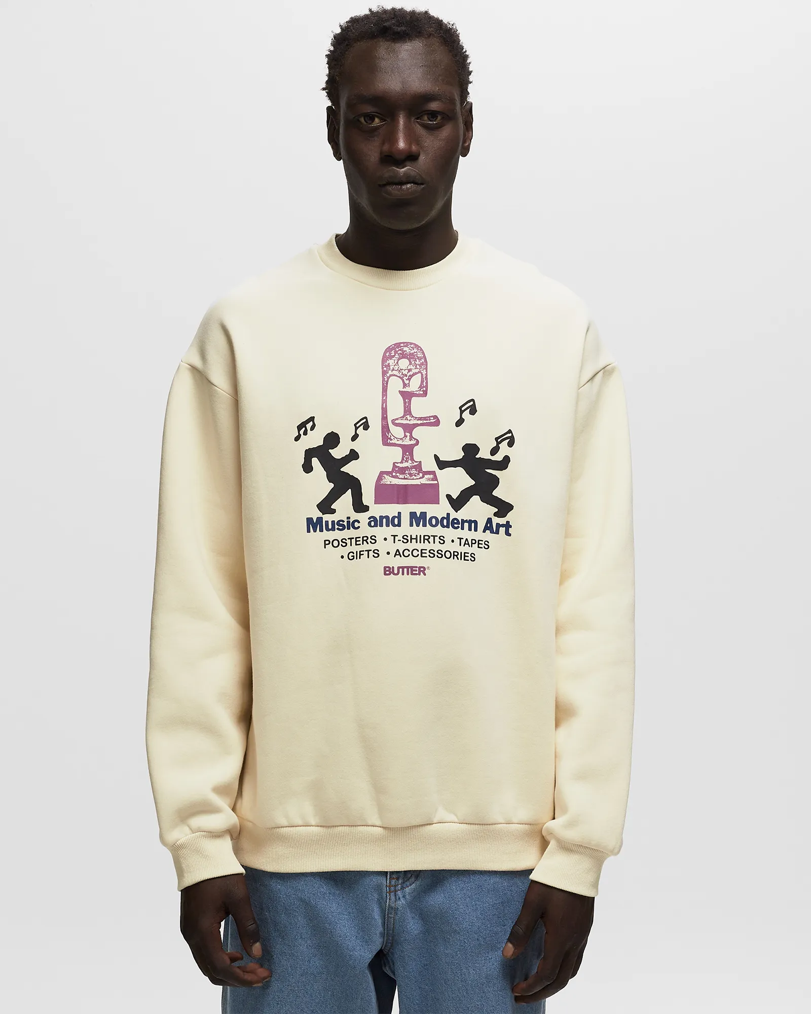 Butter Goods Gallery Crewneck Sweatshirt