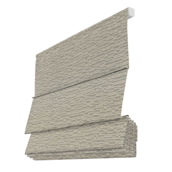 Vouwgordijn Blurred lines 2320 khaki