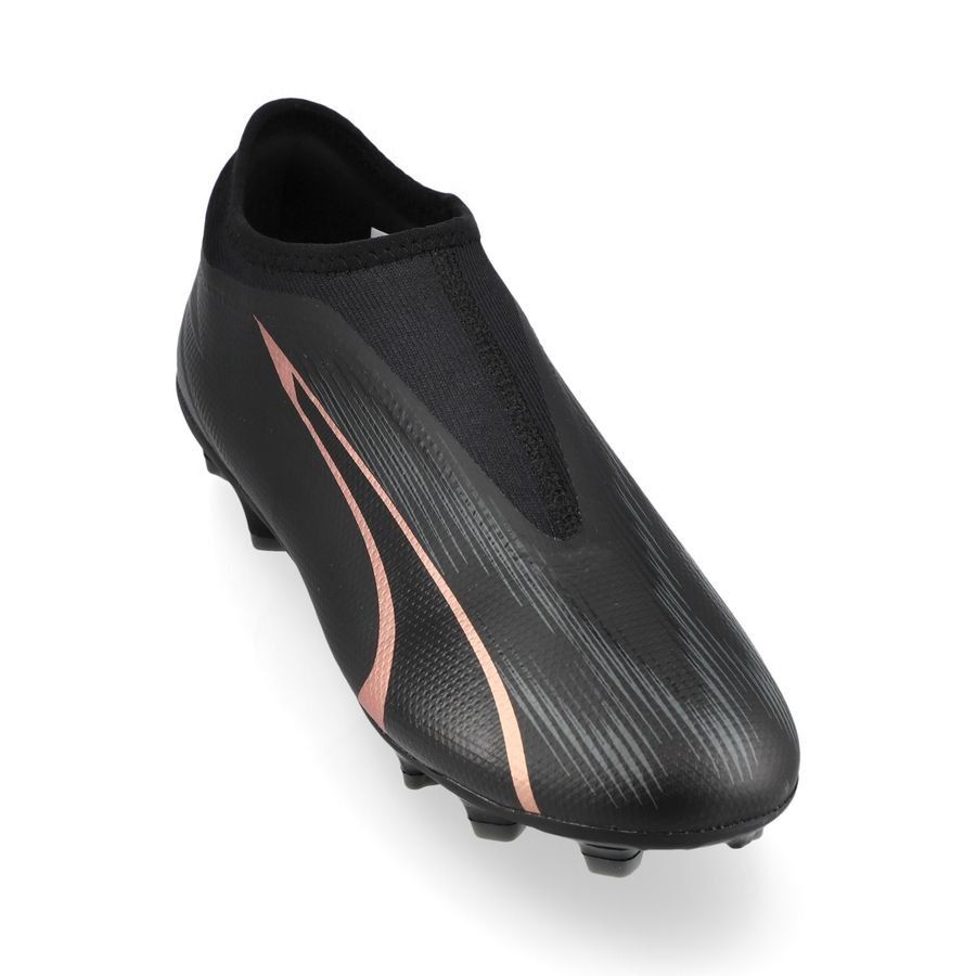 PUMA Ultra Match   Laceless FG/AG Eclipse - Noir/Copper Rose Enfant